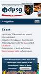 Mobile Screenshot of dpsg-winterscheid.de